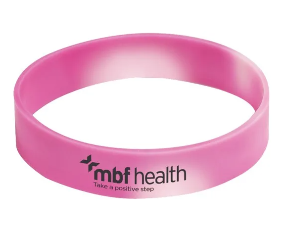 Custom Promotional Mood Bracelet - Pink