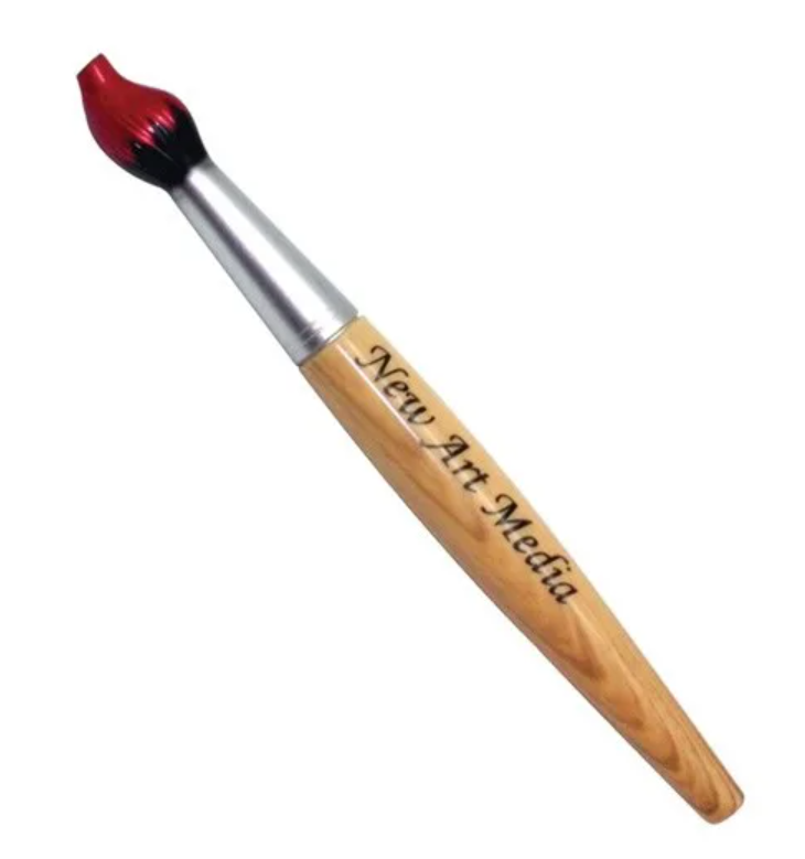 Printed Paint Brush Pen