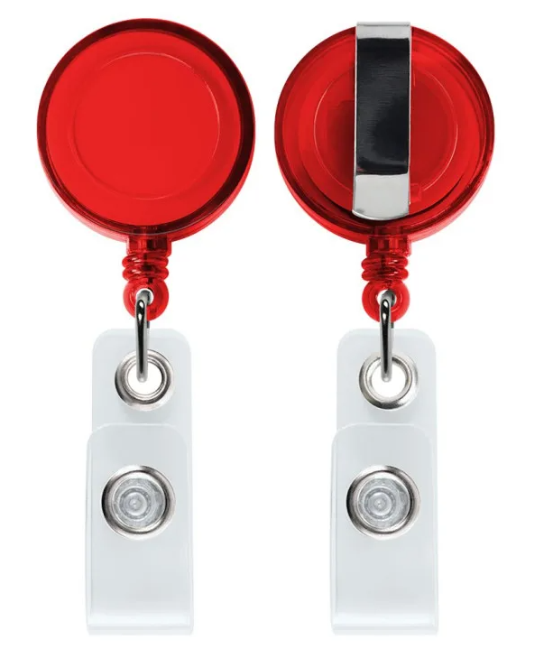 Promo Good Round Badge Reel-Translucent Color