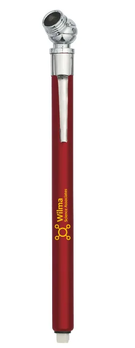 Tire gauge - Metallic red