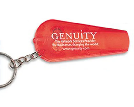 Printed Light 'N Whistle Key Tag