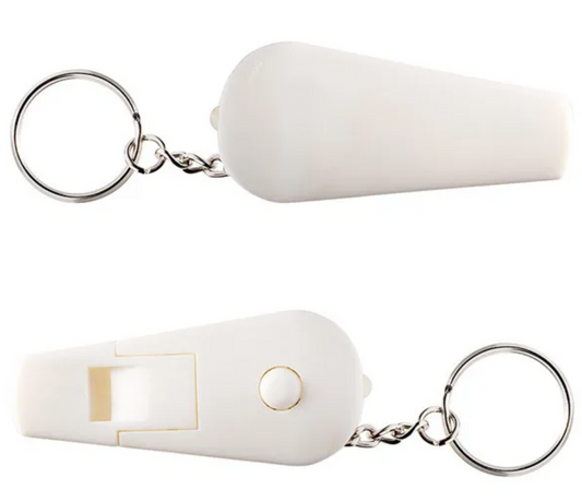 Printed Light 'N Whistle Key Tag