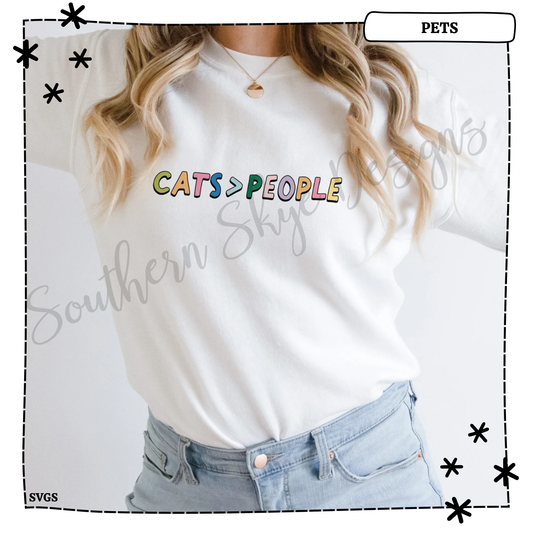 Cats > People