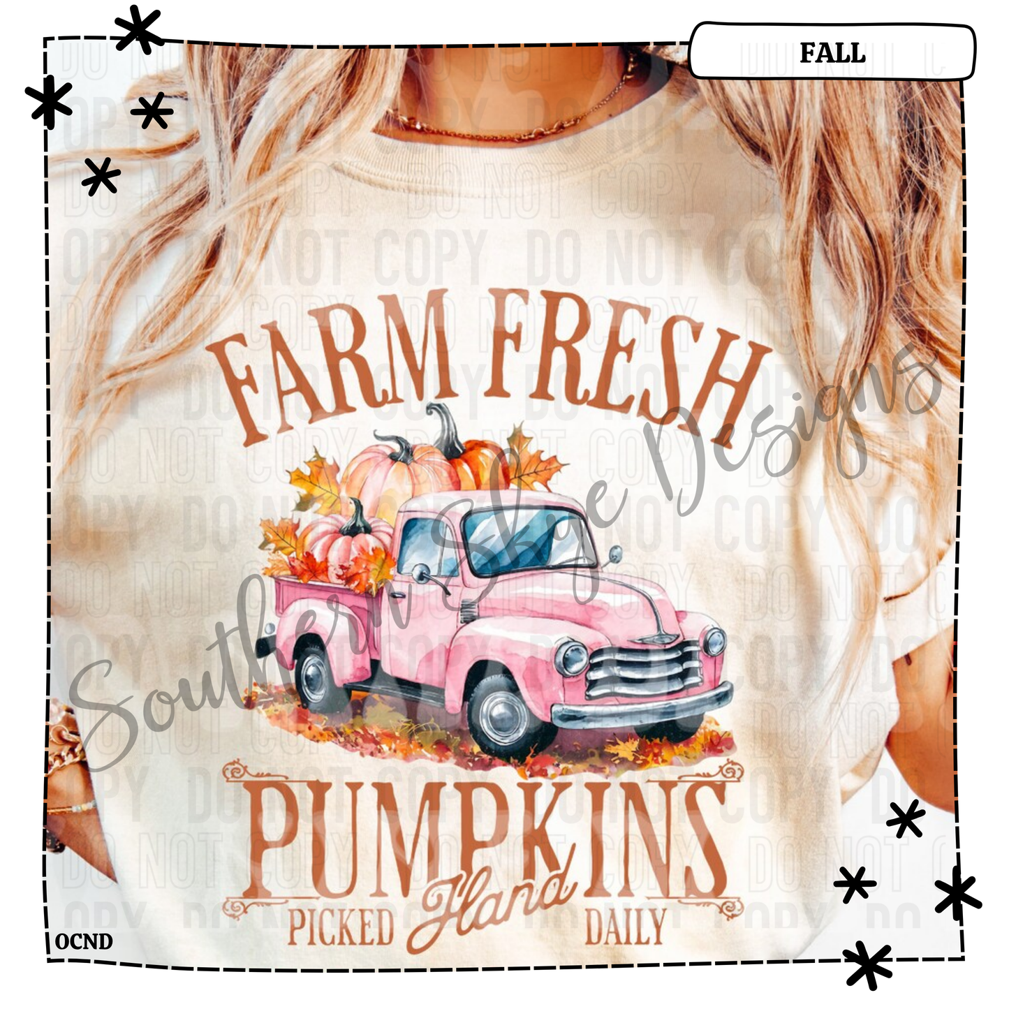 Farm Fresh Pumpkins Hand Picked Daily