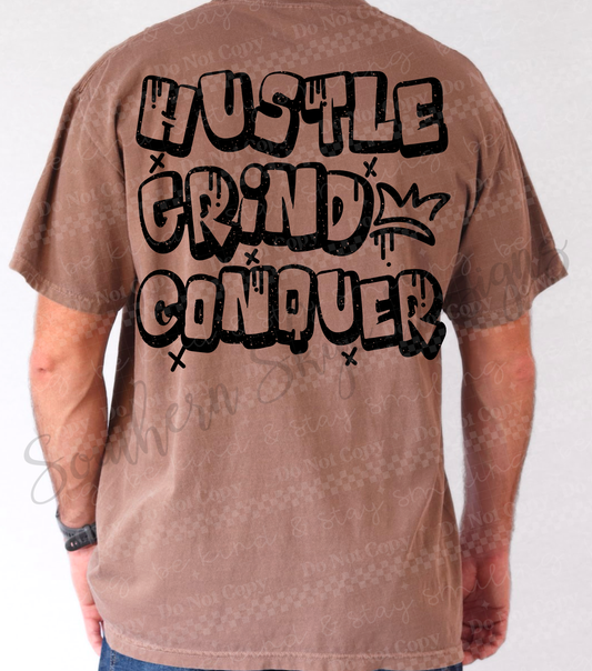 Hustle Grind Conquer