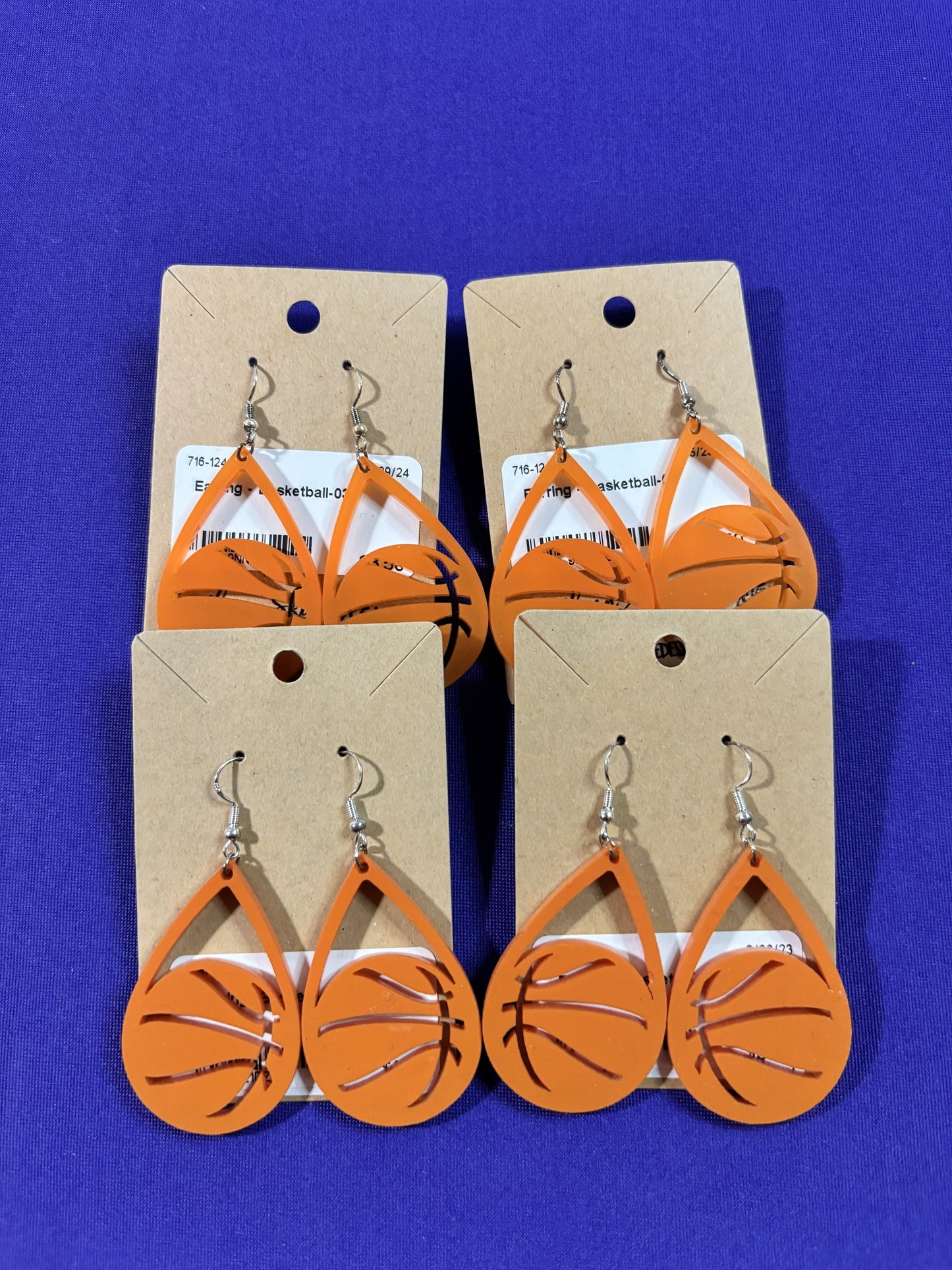 Basketball Earrings