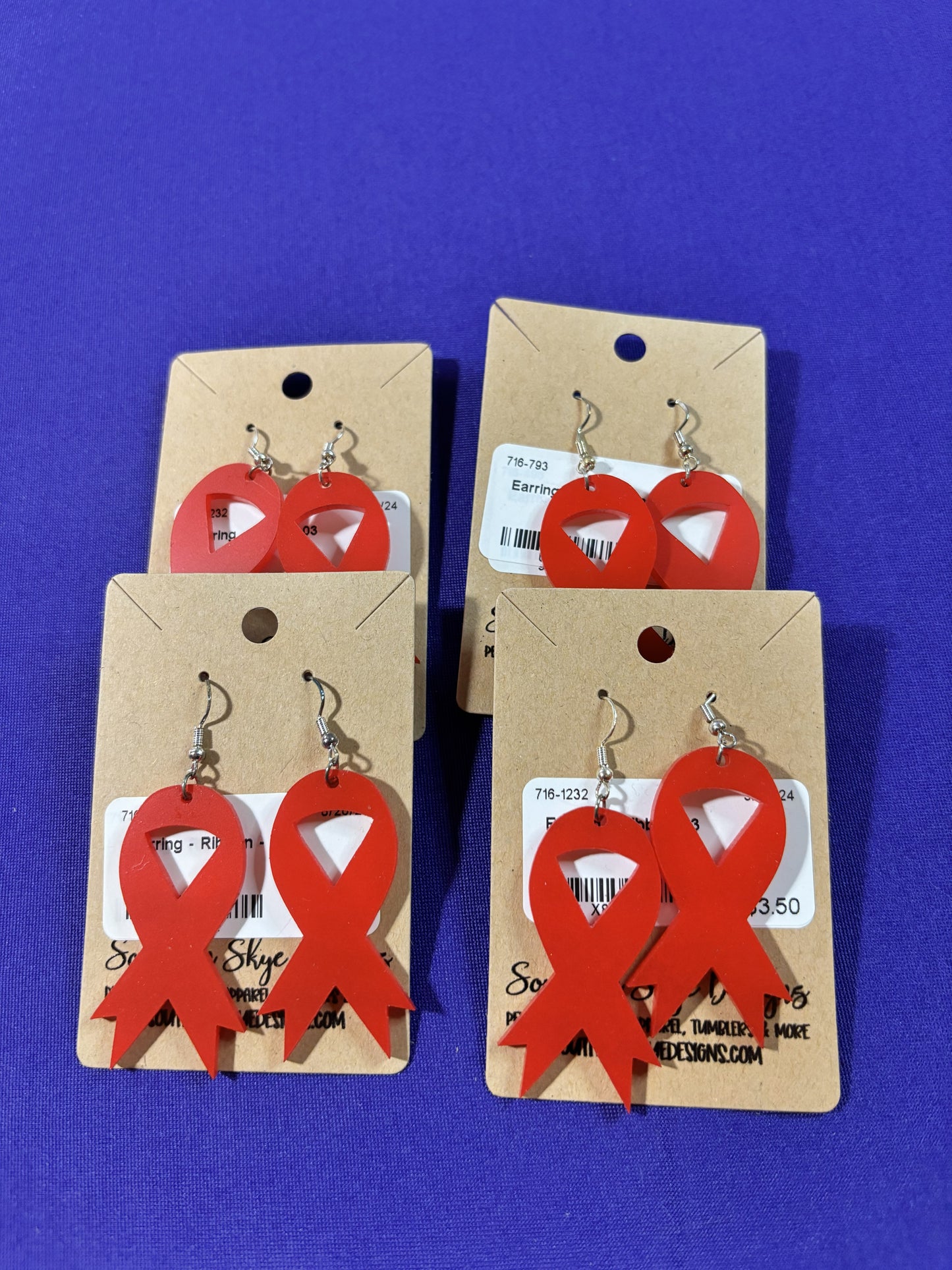 Awareness Ribbon Earrings