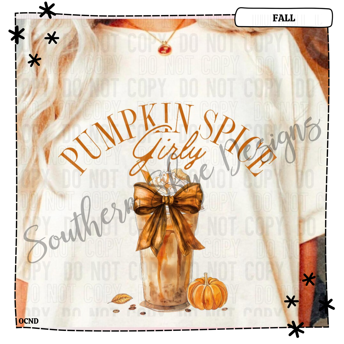 Iced Pumpkin Spice Girly