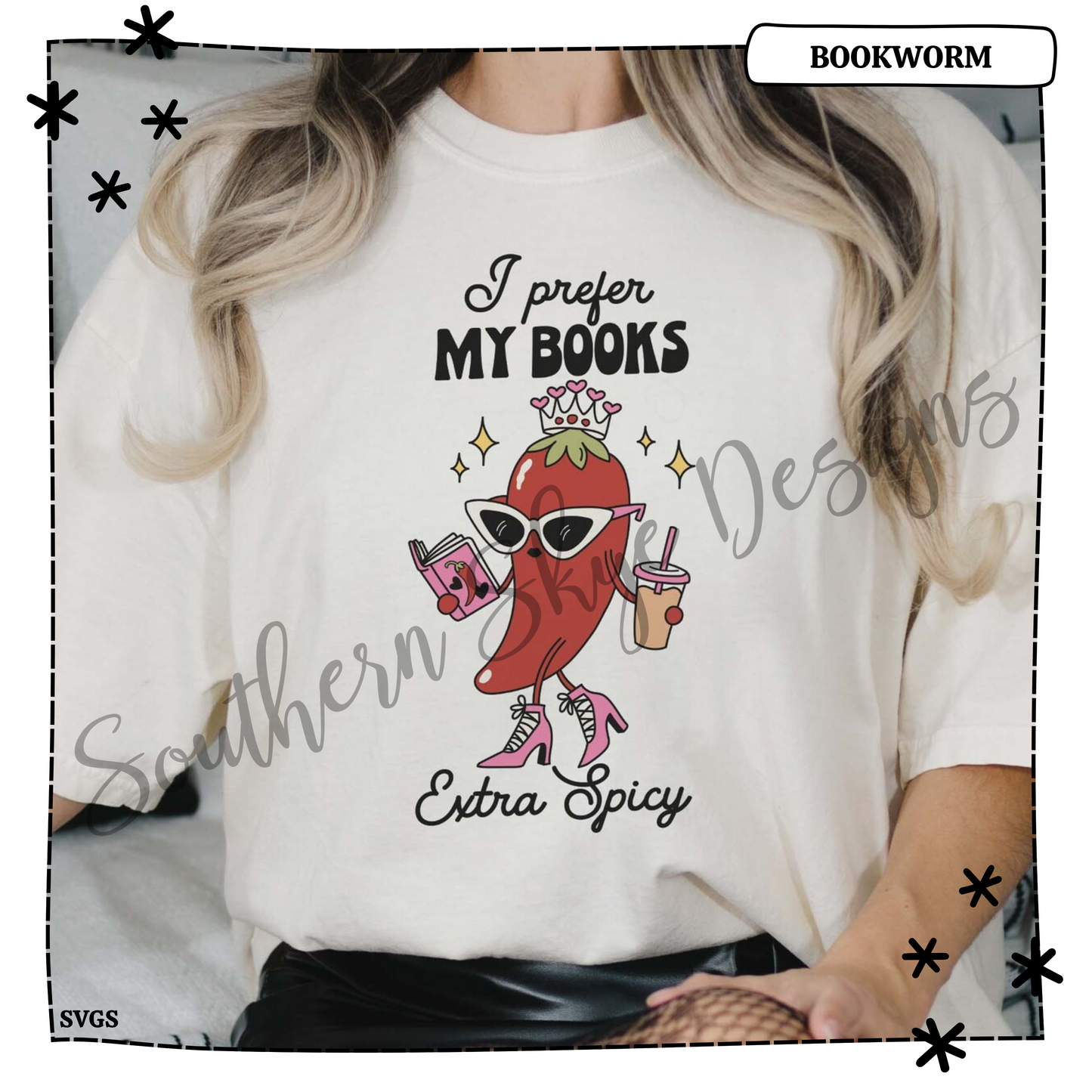 I Prefer My Books Extra Spicy