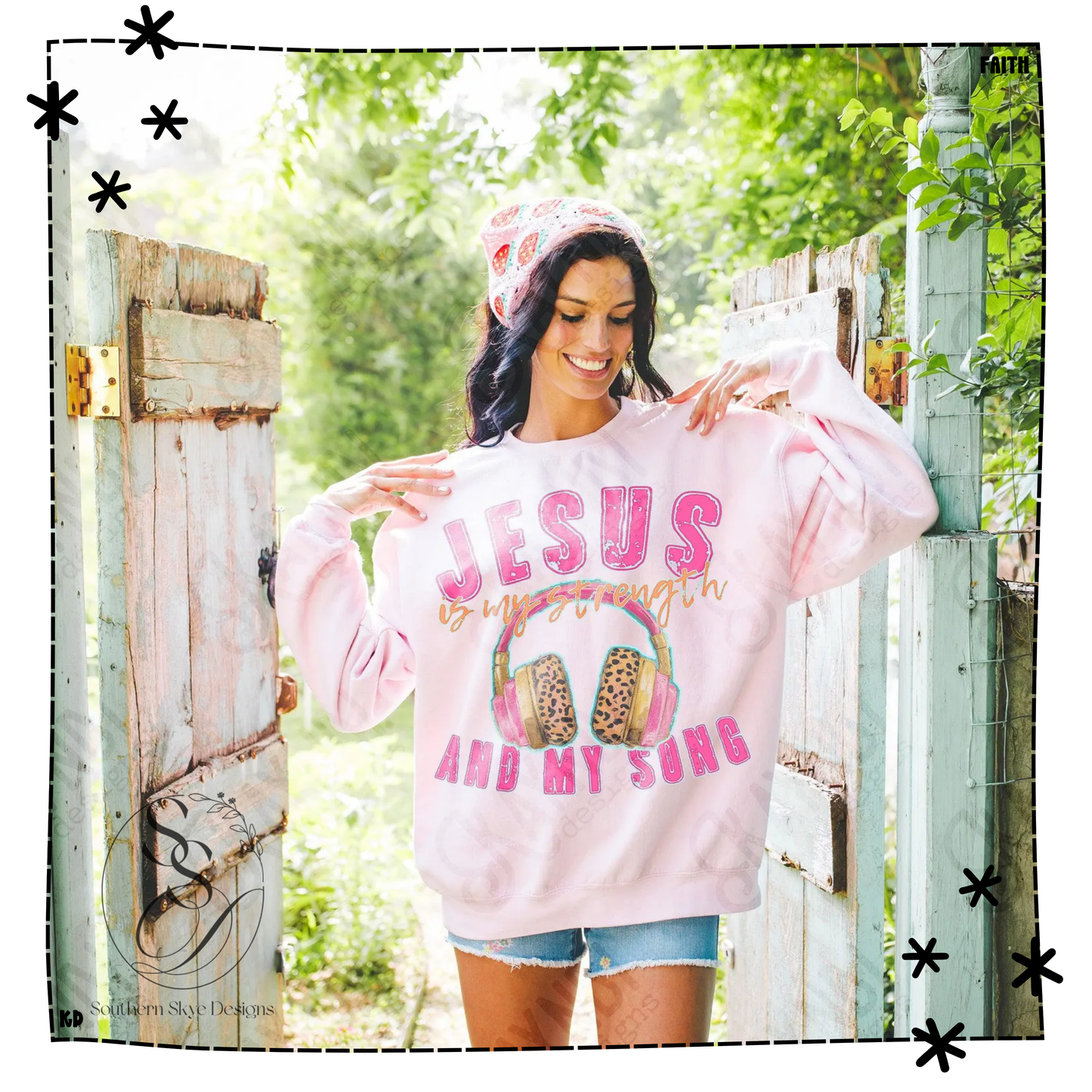 Jesus is My Strength and My Song Headphones
