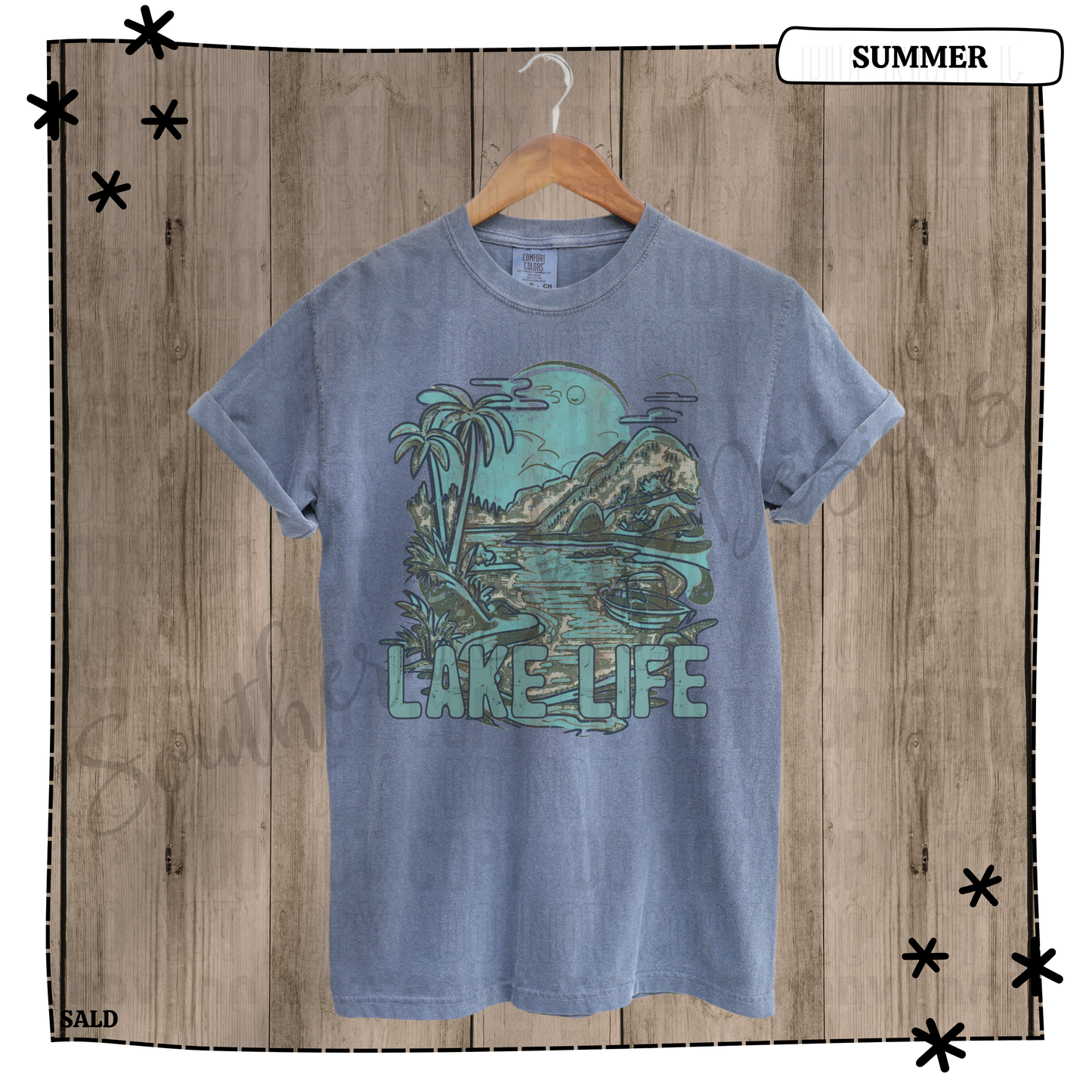 Lake Life Blue