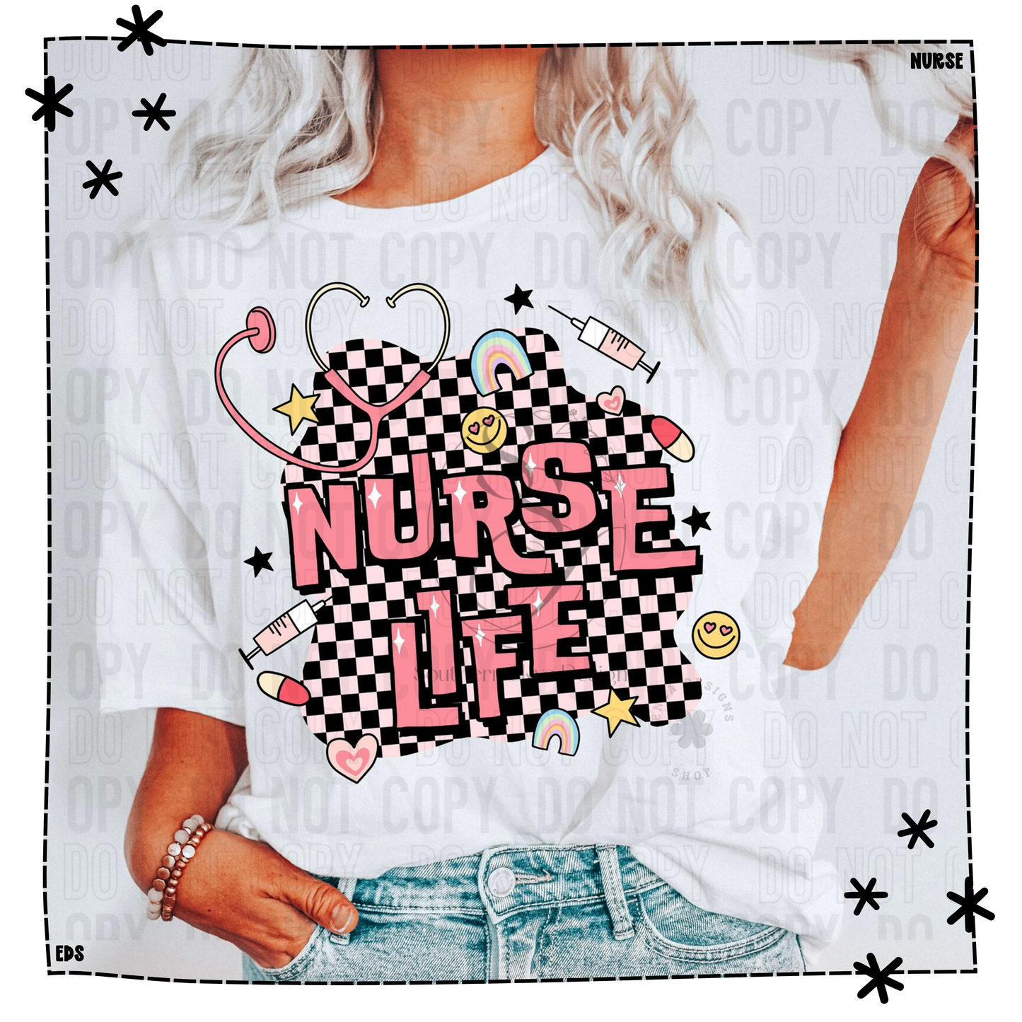 Nurse Life Doodle