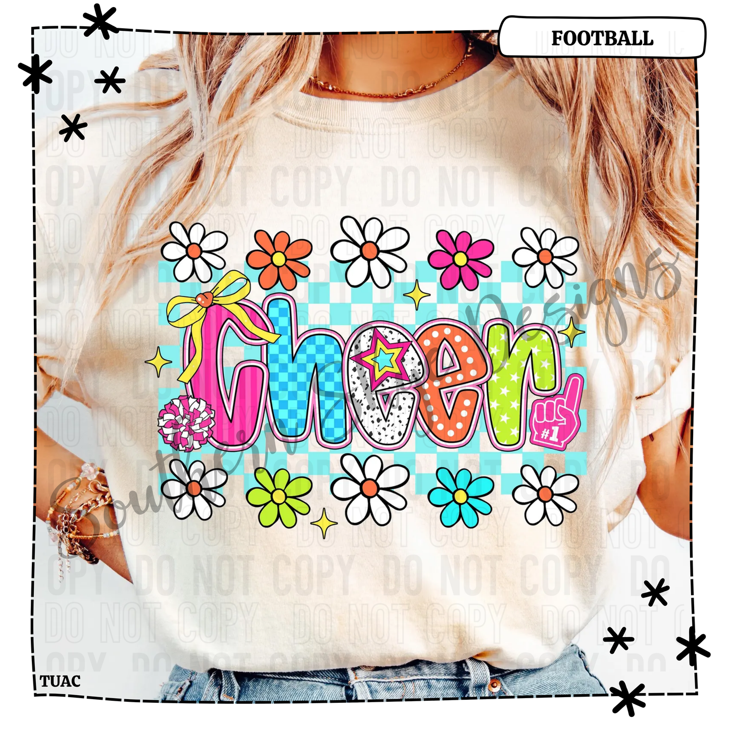Retro Cheer Flowers