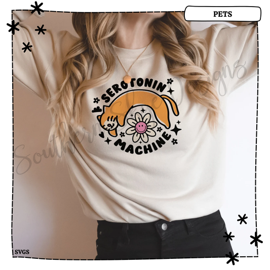 Serotonin Machine Cat