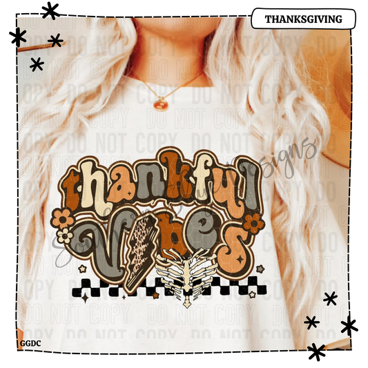 Thankful Vibes Skellie