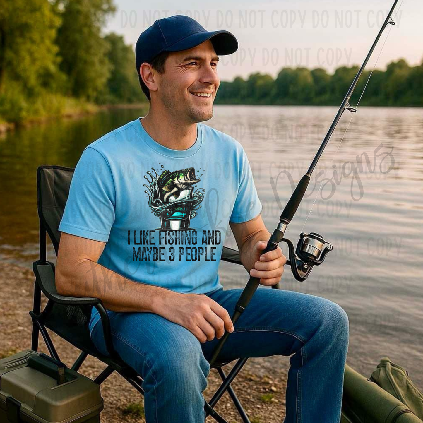 I Like Fishing and Maybe 3 People