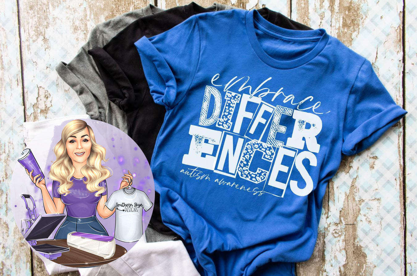 Embrace Differences Autism Awareness