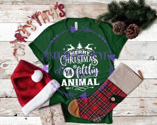 Merry Christmas Ya Filthy Animal