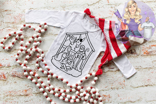 Nativity Coloring Youth