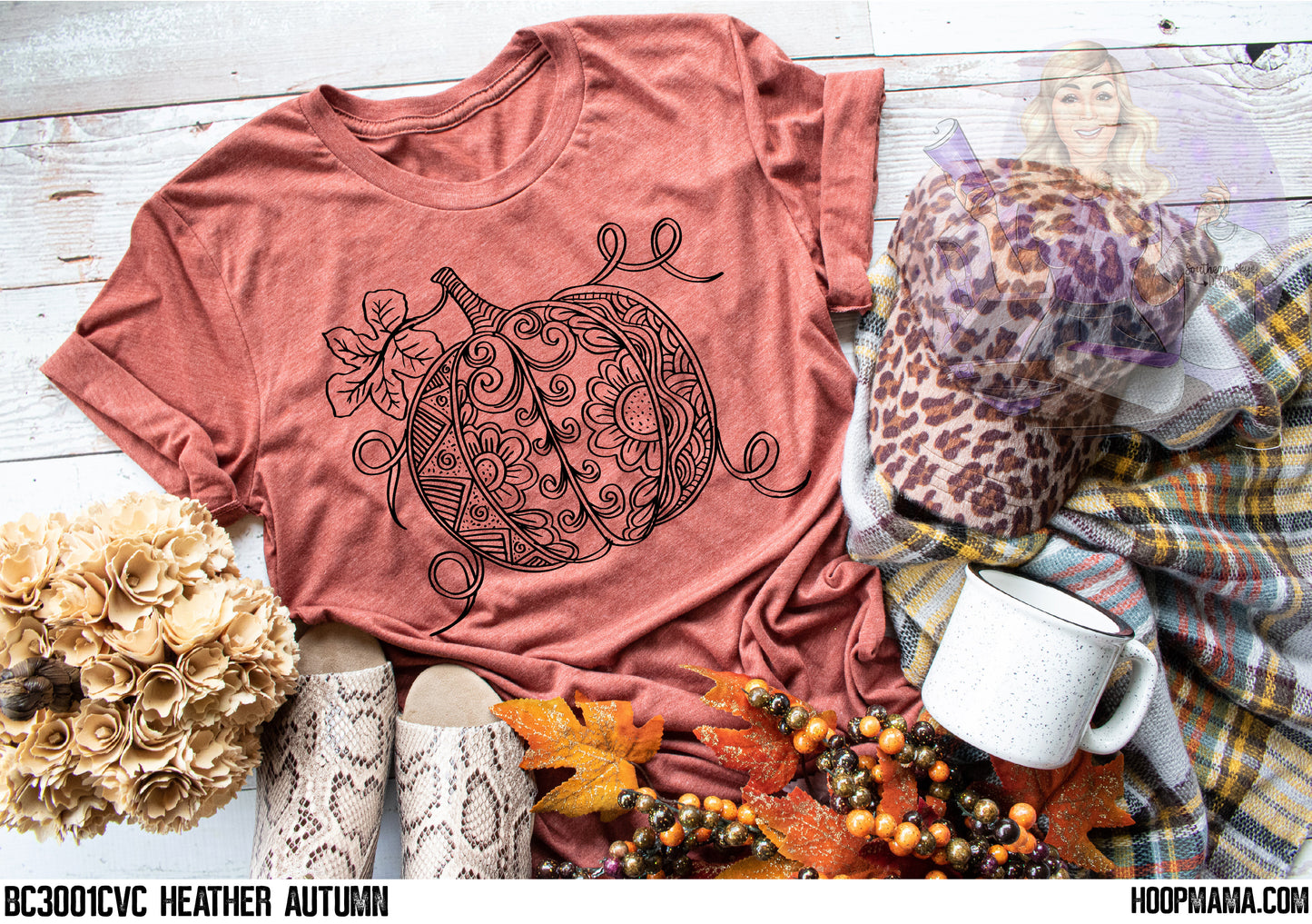 Pumpkin Zentangle