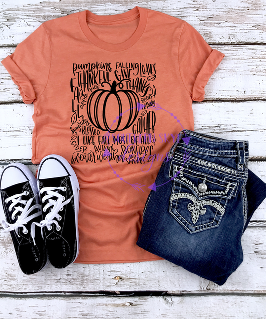 Pumpkin Typography