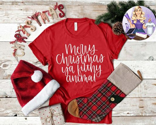Merry Christmas Ya Filthy Animal Script