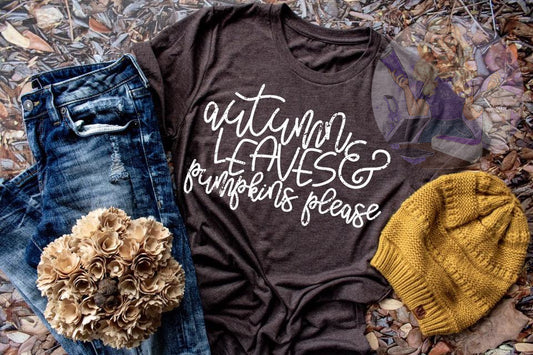 Autumn Leaves & Pumpkins Please