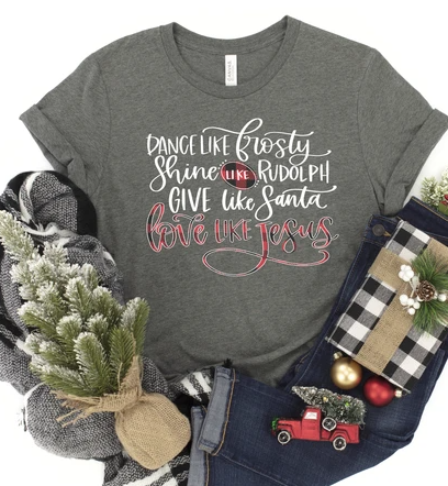 Dance Like Frosty Buffalo Plaid