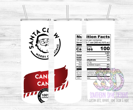 Santa Claw Tumbler