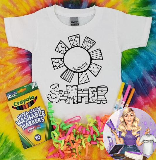 Summer Coloring Youth