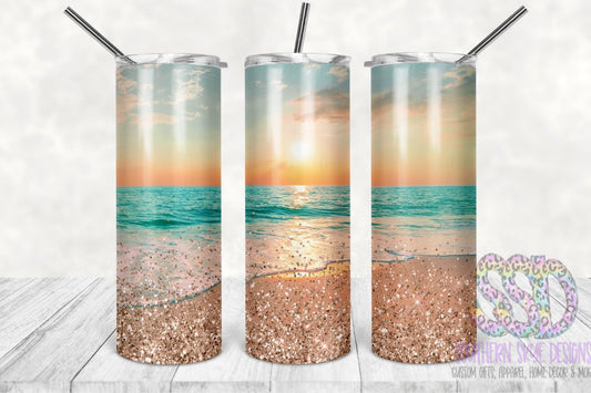 Sunset Beach Tumbler