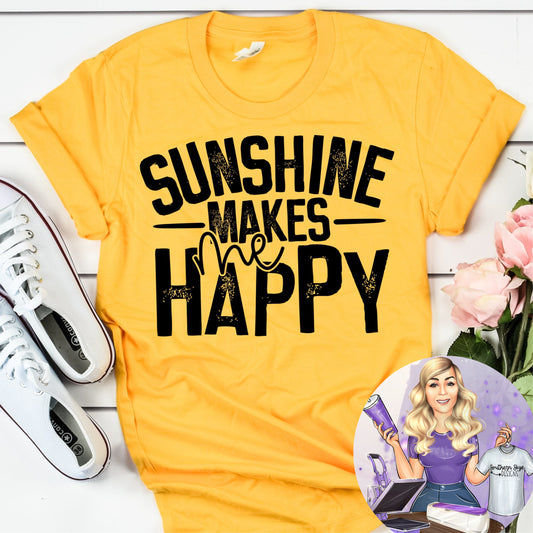 Sunshine Makes Me Happy