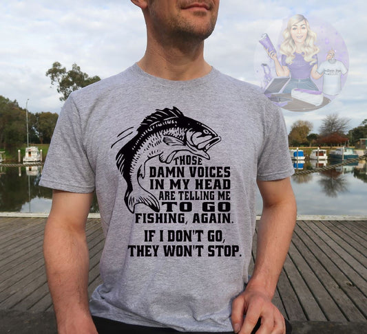 Those Damn Voices In My Head Are Telling Me To Go Fishing, Again.