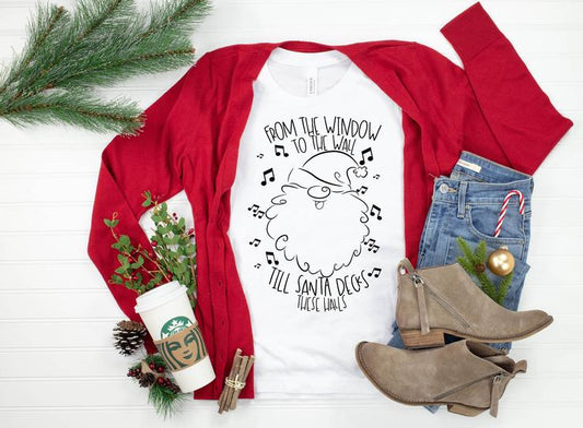 From The Window To The Wall Santa