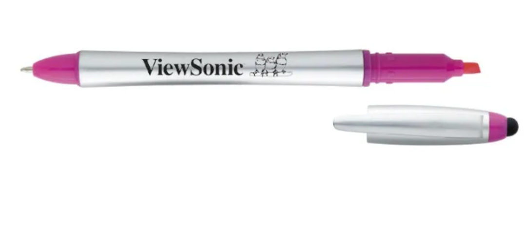 Printed Stylus Highlighter-Pen Combo