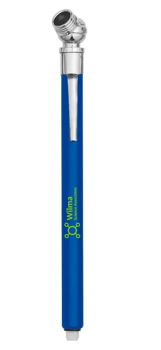 Tire gauge blue