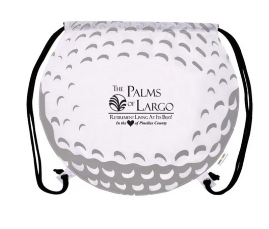 Golf Ball Drawstring Backpack