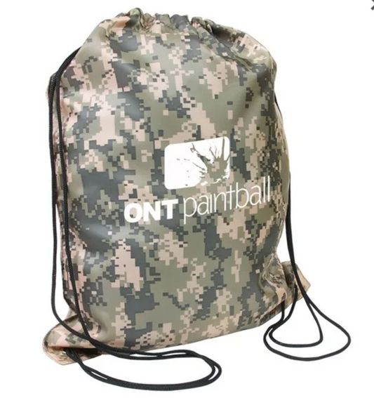 Camo Drawstring Backpack