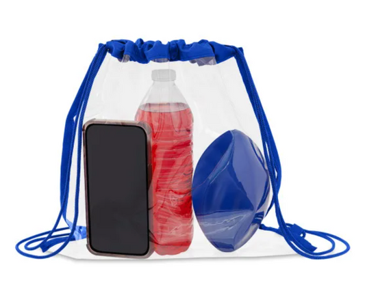 All Access Clear Drawstring Backpack