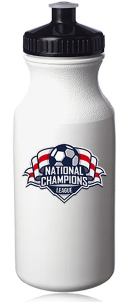 20 oz Water Bottles with Push Caps