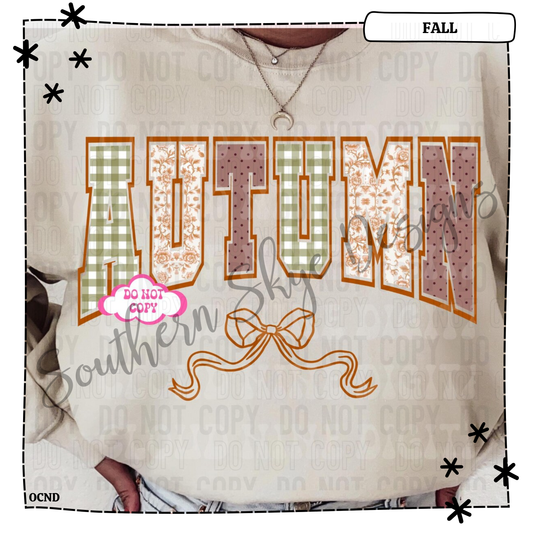 Autumn Stadium Letters