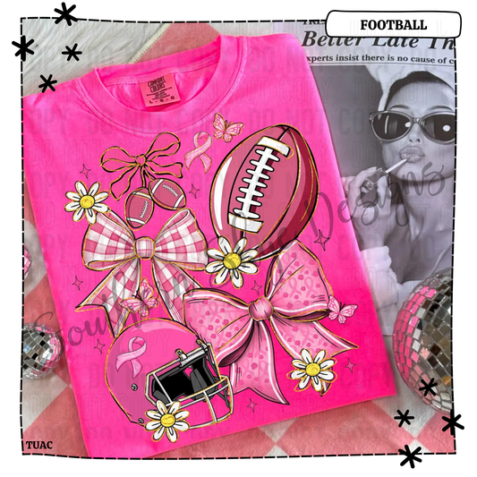 Breast Cancer Football Pink Out