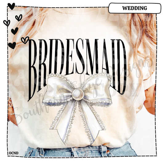 Bridesmaid Coquette Pearl