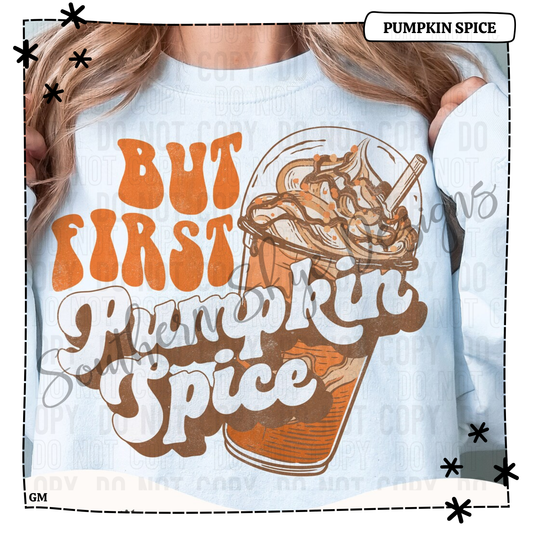 But First Pumpkin Spice Orange