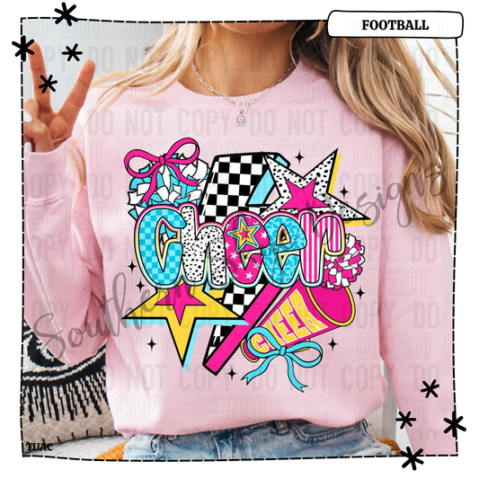 Cheer Checkered Bright