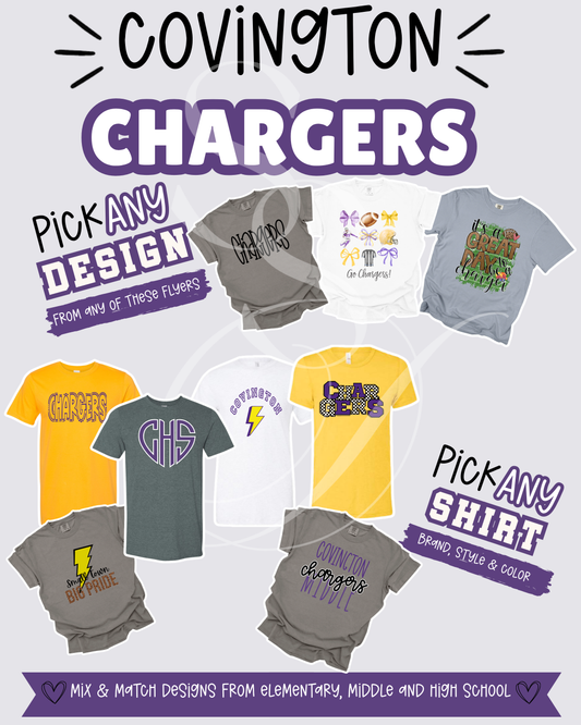 Covington Chargers Mix & Match Spirit Wear