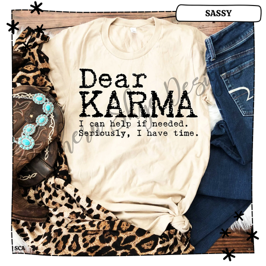 Dear Karma I Can Help