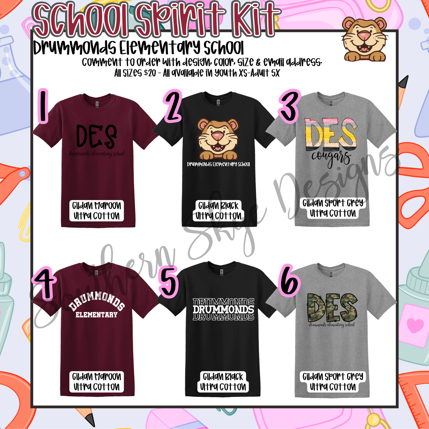 Drummonds Elementary - School Spirit