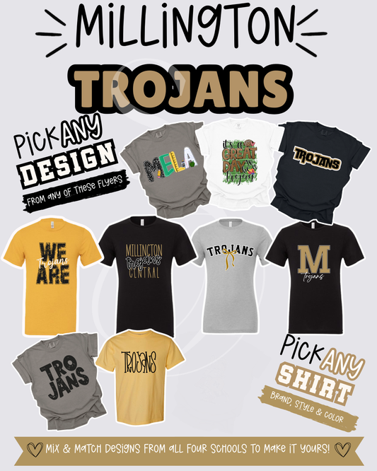 Millington Trojans Mix & Match Spirit Wear