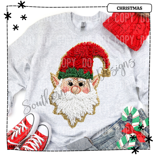 Elf Glitter Faux Yarn